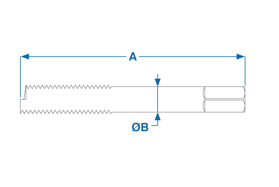 Bottoming Style 2-Thread Chamfer