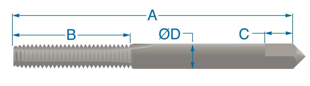 Bottoming Style 2-Thread Chamfer