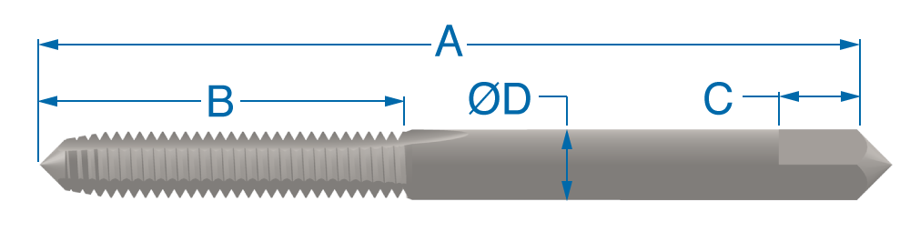 Plug Style 4-Thread Chamfer