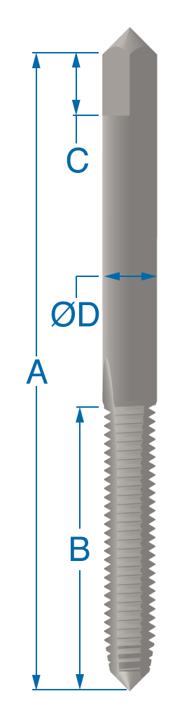 Plug Style 4-Thread Chamfer